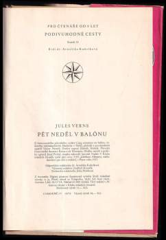 Jules Verne: Pět neděl v balónu