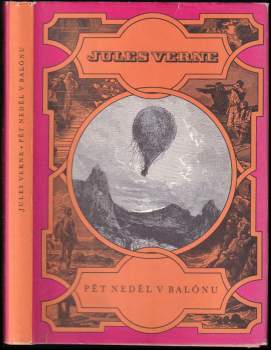 Pět neděl v balónu : pro čtenáře od 9 let - Jules Verne (1987, Albatros) - ID: 756088