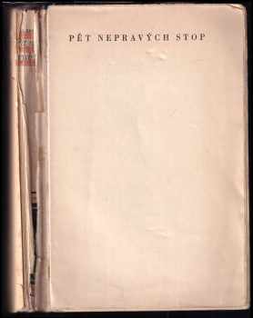 Dorothy L Sayers: Pět nepravých stop : detektivní román