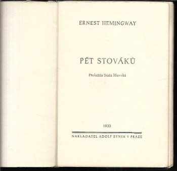 Pět stováků