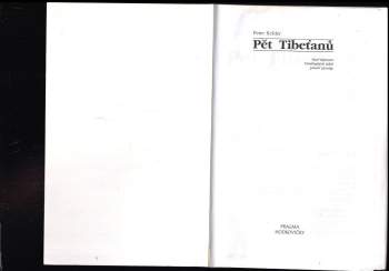 Peter Kelder: Pět Tibeťanů