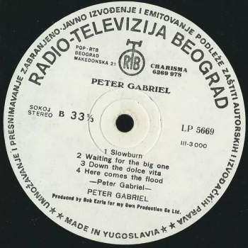 Peter Gabriel: Peter Gabriel