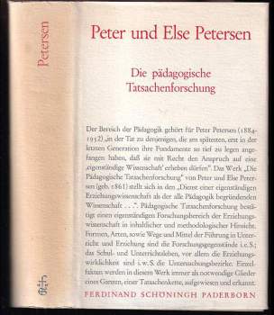 Peter und Else Petersen - Die Pädagogische Tatsachenforschung