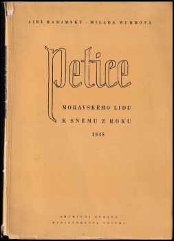 Petice moravského lidu k sněmu z roku 1848