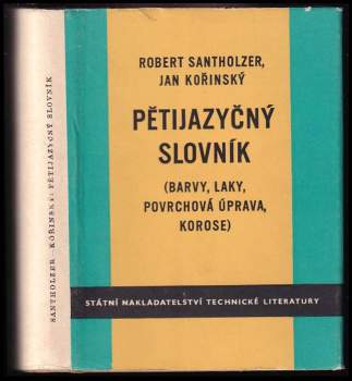 Pětijazyčný slovník