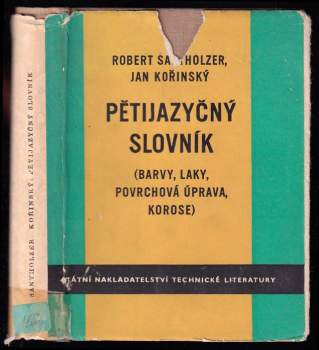 Pětijazyčný slovník