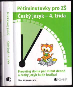 Věra Matzenauerová: Pětiminutovky pro ZŠ
