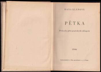 Hana Klánová: Pětka