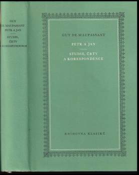 Petr a Jan ; Studie, črty a korespondence