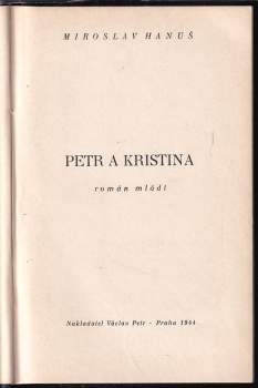 Miroslav Hanuš: Petr a Kristina