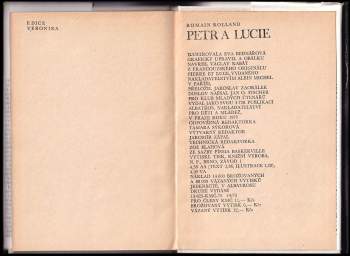 Romain Rolland: Petr a Lucie