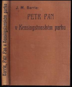 Petr Pan v Kensingtonském parku
