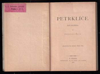 Svatopluk Čech: Petrklíče
