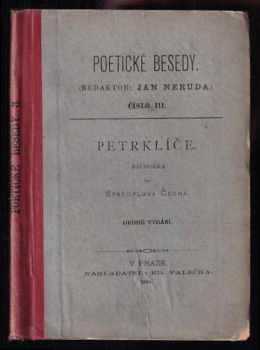 Petrklíče - Svatopluk Čech (1884, Ed. Grégr a Ed. Valečka) - ID: 505447