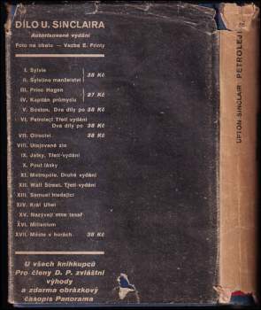 Upton Sinclair: Petrolej!