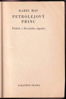 Karl May: Petrolejový princ