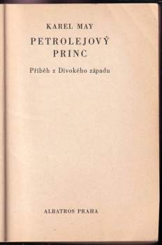 Karl May: Petrolejový princ