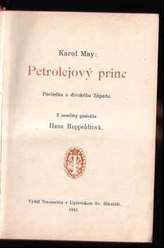 Karl May: Petrolejový princ