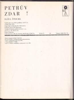 Sláva Štochl: Petrův zdar!