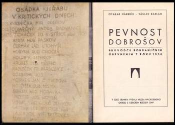 Václav Kaplan: Pevnost Dobrošov