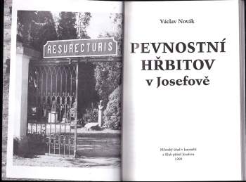 Václav Novák: Pevnostní hřbitov v Josefově