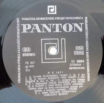 Various: PF 1977 Šťastný Nový Rok = Glückliches Neujahr = С Новым Годом = Happy New Year = Bonne Année