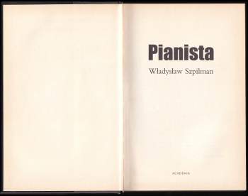 Władysław Szpilman: Pianista