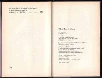 Władysław Szpilman: Pianista