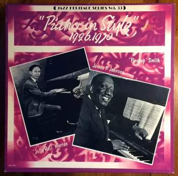 Jelly Roll Morton: Piano In Style (1926-1930)