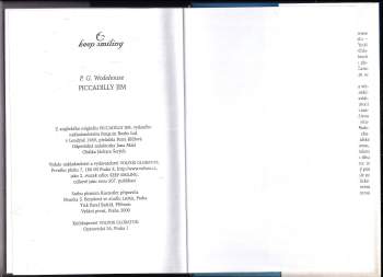 P. G Wodehouse: Piccadilly Jim
