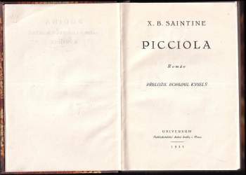X.-B Saintine: Picciola