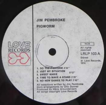 Jim Pembroke: Pigworm