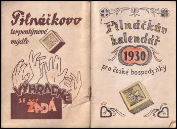 Anna Ziegloserová: Pilnáčkův kalendář pro české hospodyňky 1930