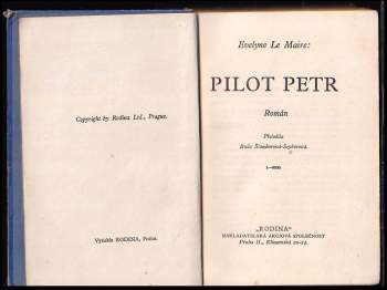 Věra Němotová: Pilot Petr