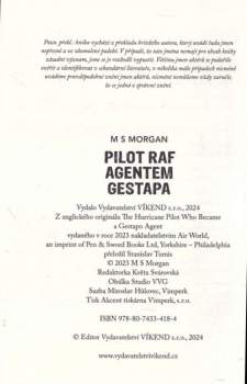 Morgan Michael S: Pilot RAF agentem gestapa