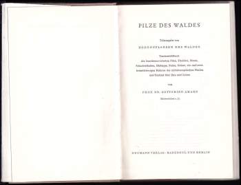 Gottfried Amann: Pilze des Waldes