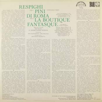 The Czech Philharmonic Orchestra: Pini Di Roma / La Boutique Fantasque