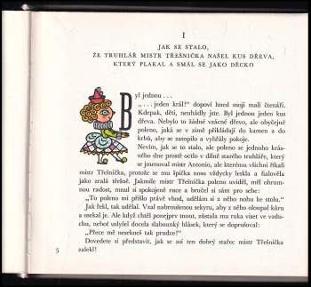 Carlo Lorenzi Collodi: Pinocchiova dobrodružství