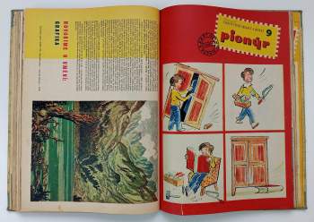 Zdeněk Burian: Pionýr, KOMPLETNÍ ROČNÍK VI. (1959), čísla 1 - 12