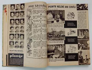 Zdeněk Burian: Pionýr, KOMPLETNÍ ROČNÍK VI. (1959), čísla 1 - 12