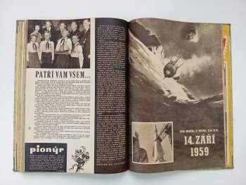 Zdeněk Burian: Pionýr, KOMPLETNÍ ROČNÍK VI. (1959), čísla 1 - 12