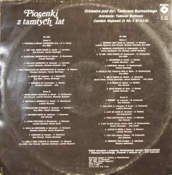 Various: Piosenki Z Tamtych Lat (2xLP)