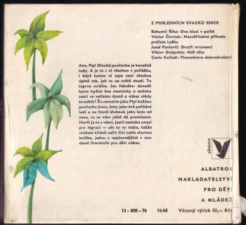 Astrid Lindgren: Pipi Dlouhá punčocha