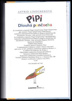 Astrid Lindgren: Pipi Dlouhá punčocha