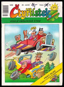 Piráti silnic  - Čtyřlístek 271