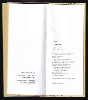 John Lennon: Písání