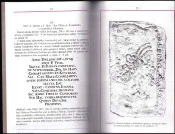 Jiří Fröhlich: Písecké náhrobníky z 13.-18. století