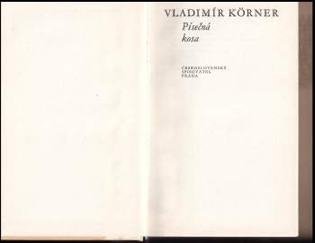 Vladimír Körner: Písečná kosa