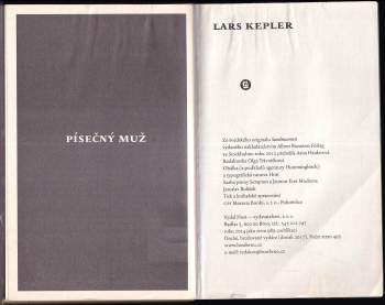 Lars Kepler: Písečný muž
