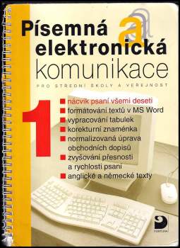 Písemná a elektronická komunikace : pro střední školy a veřejnost - 1